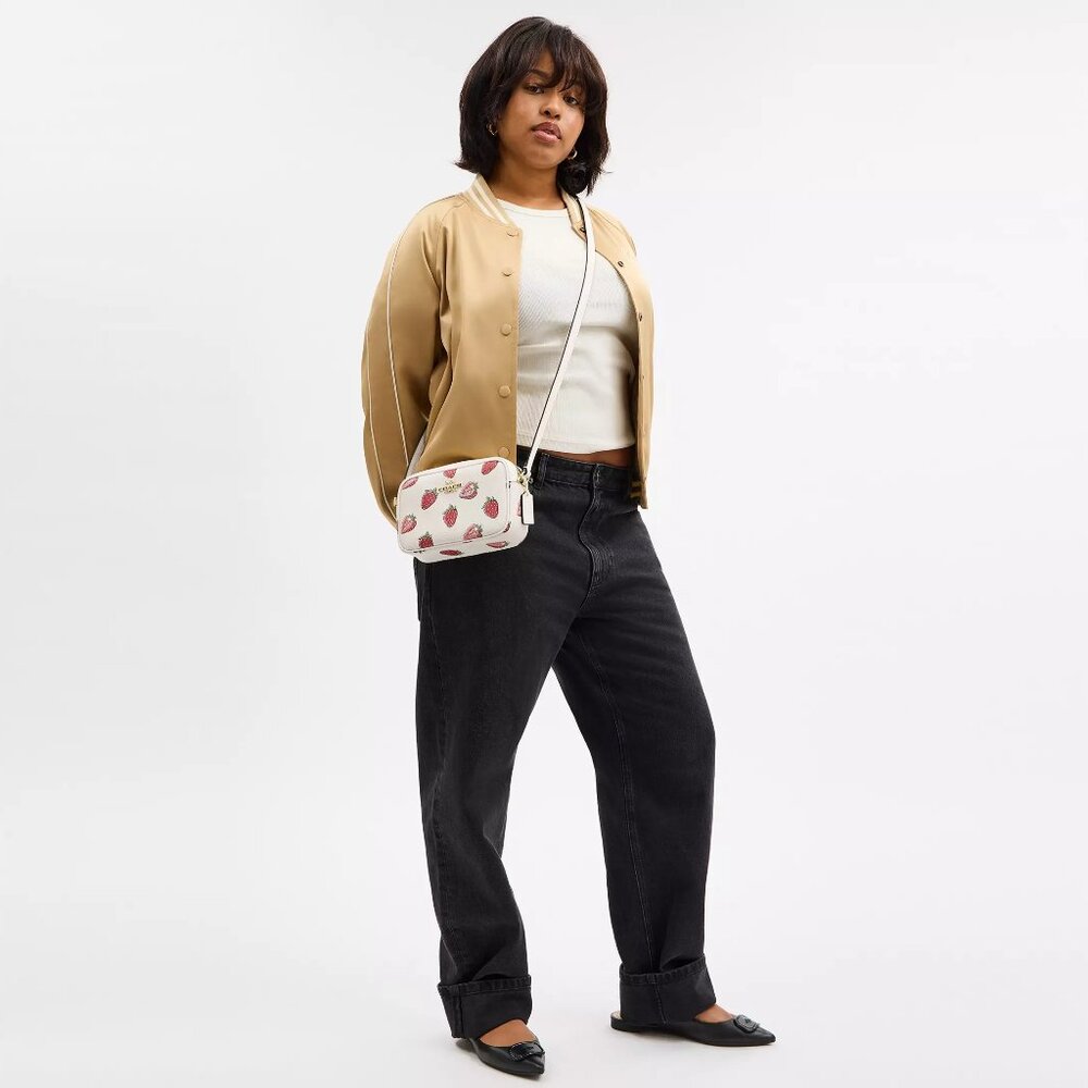 🍓Coach Mini Jamie Camera Bag With Strawberry Print - Picture 5 of 8